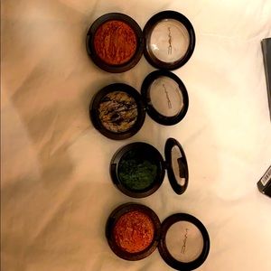 MAC mineralize eyeshadows.